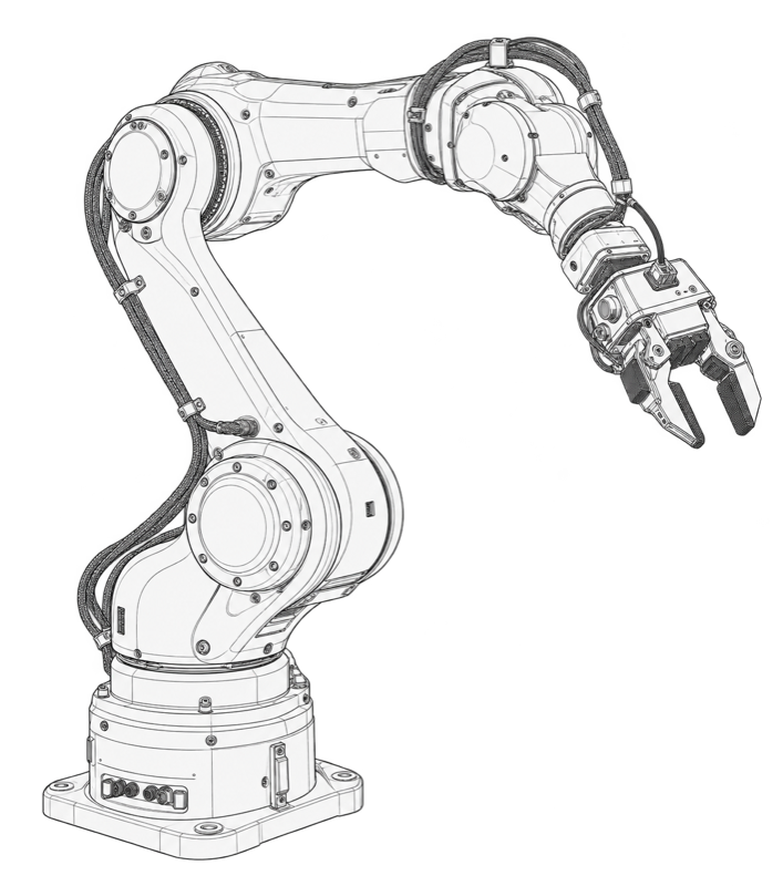 Industrial robotic arm